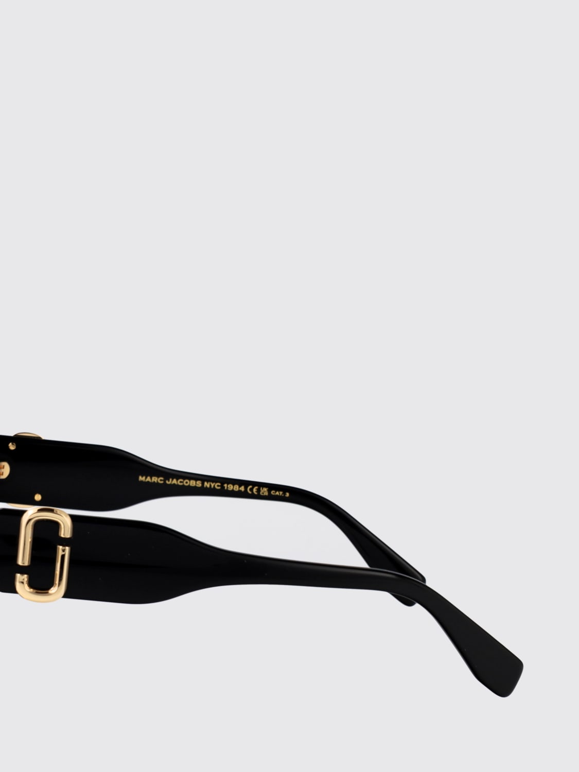 MARC JACOBS OCCHIALI DA SOLE: Occhiali da sole MARC762/S Marc Jacobs in acetato , Nero - Img 3