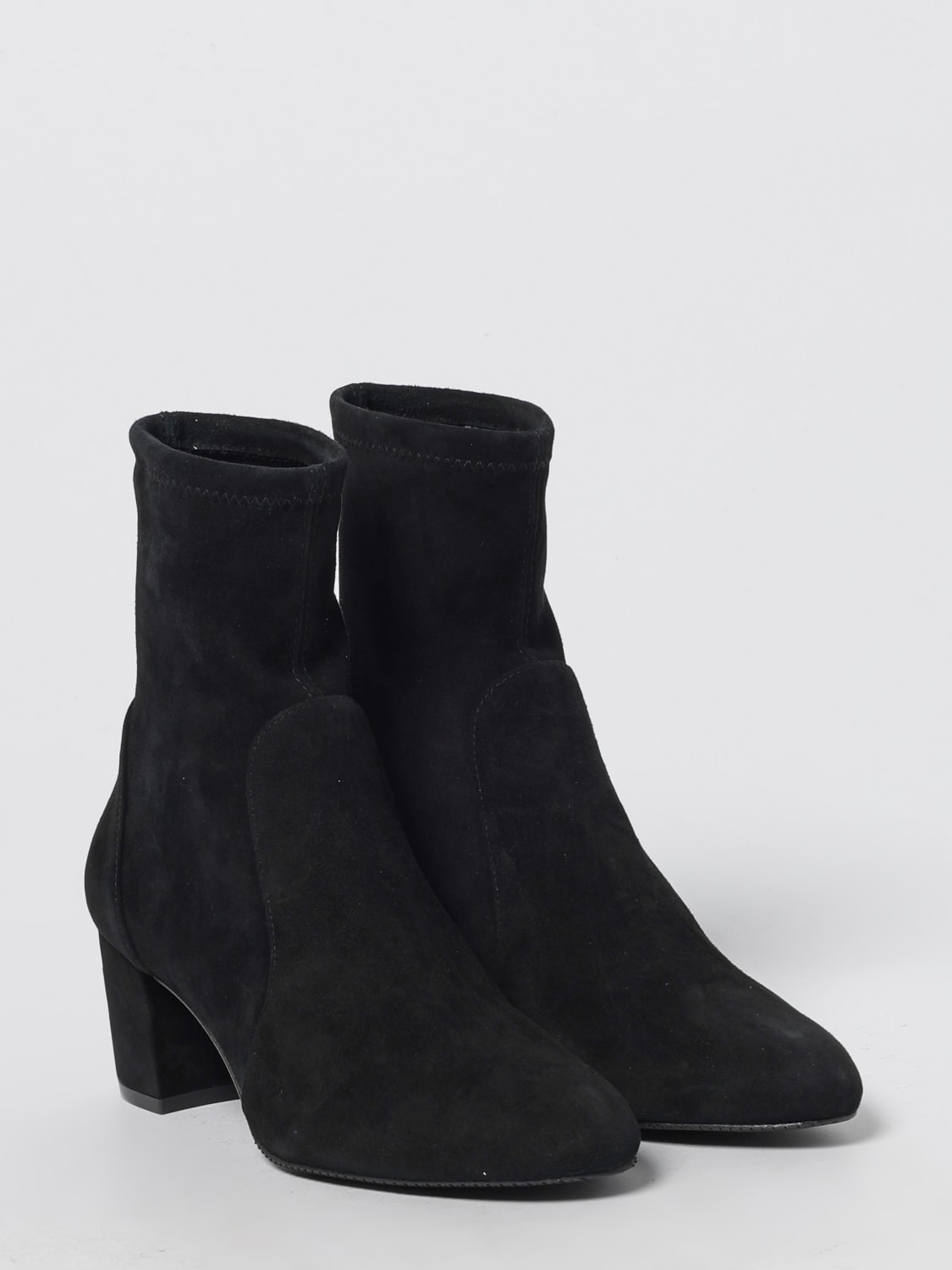 STUART WEITZMAN BOOTS: Flat ankle boot woman Stuart Weitzman, Black - Img 2