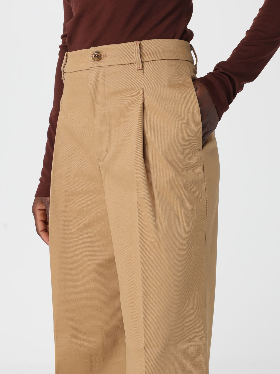 MASON'S PANTS: Pants woman Mason's, Camel - Img 3