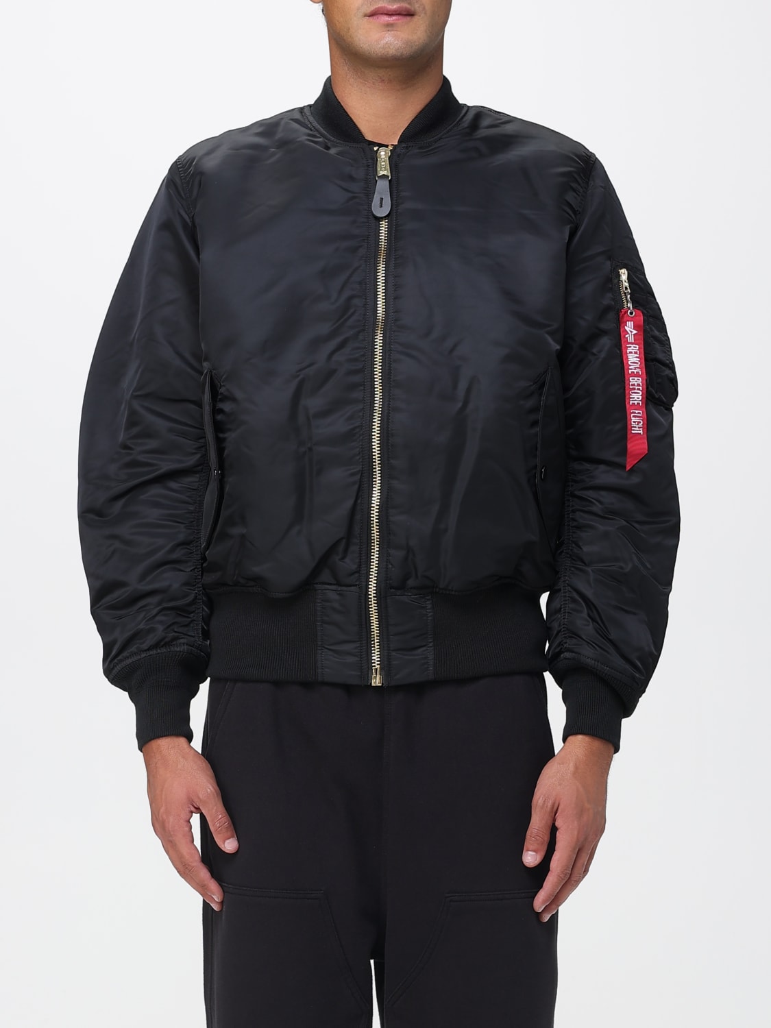ALPHA INDUSTRIES JACKET: Jacket men Alpha Industries, Black - Img 1