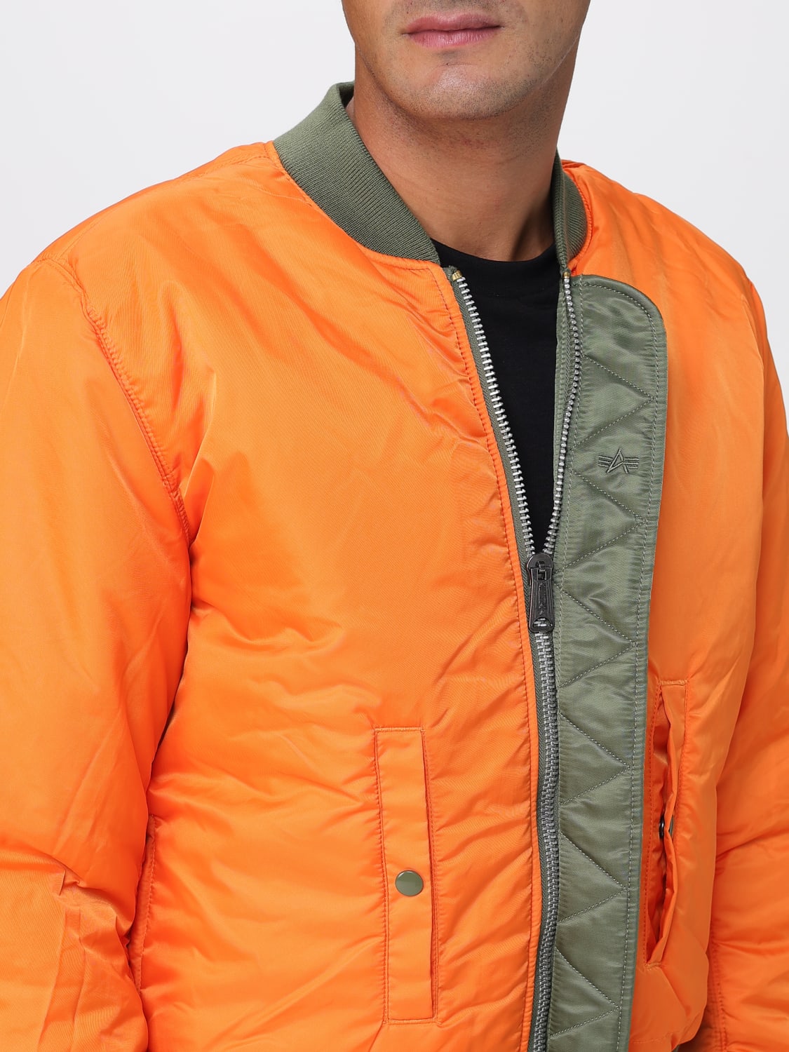 ALPHA INDUSTRIES JACKET: Jacket men Alpha Industries, Green - Img 4