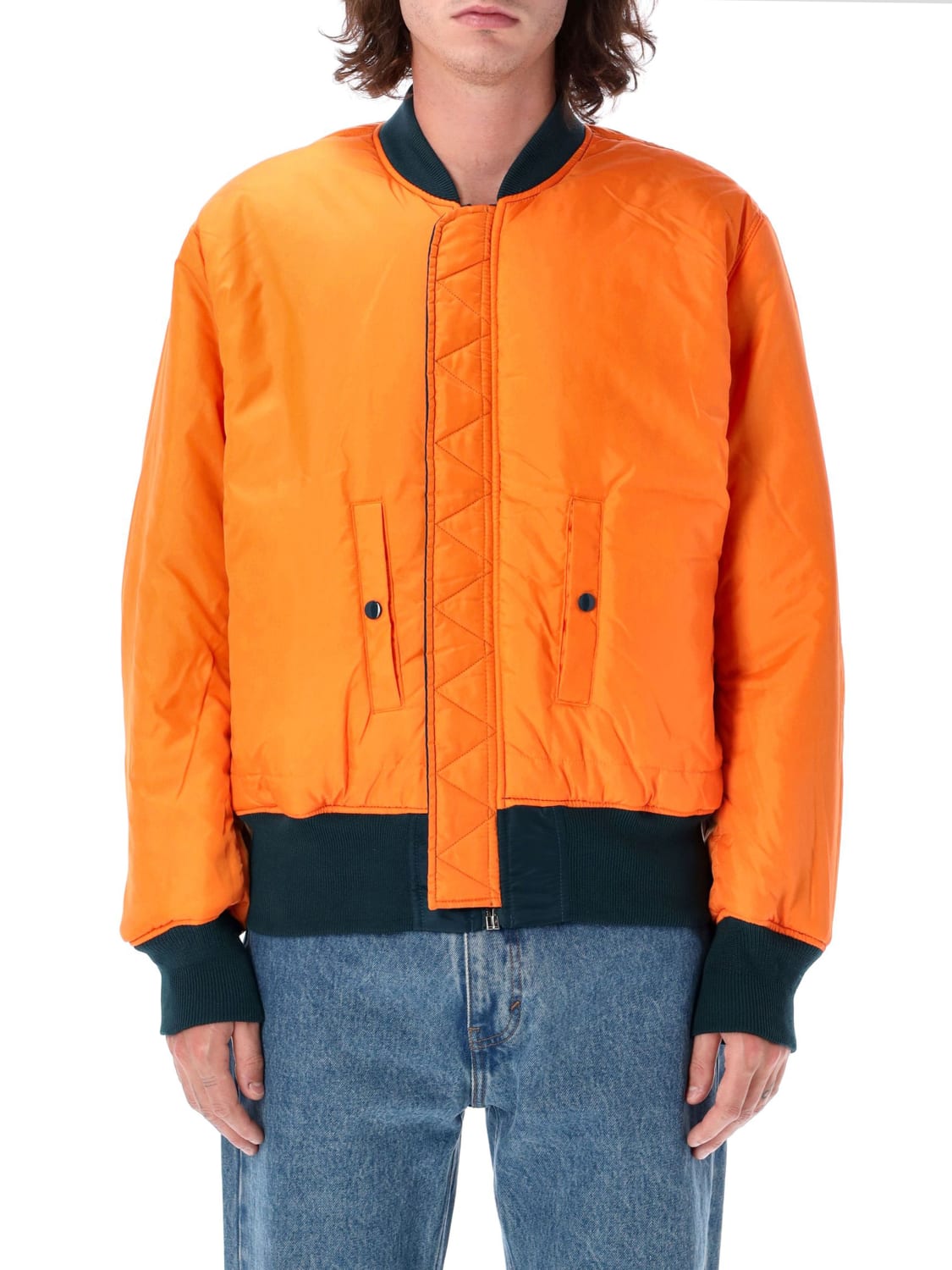 ALPHA INDUSTRIES JACKET: Jacket men Alpha Industries, Teal - Img 3