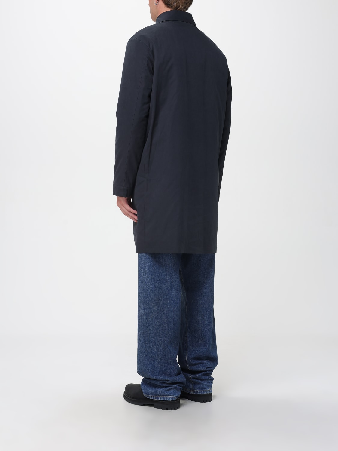 TINTORIA MATTEI COAT: Coat men Tintoria Mattei, Black - Img 2