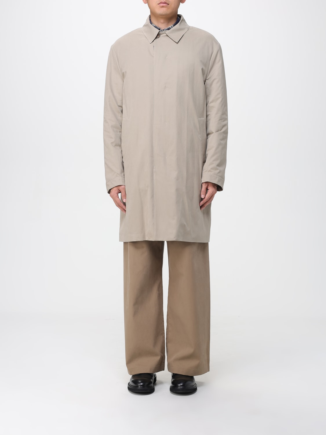 TINTORIA MATTEI COAT: Coat men Tintoria Mattei, Beige - Img 1