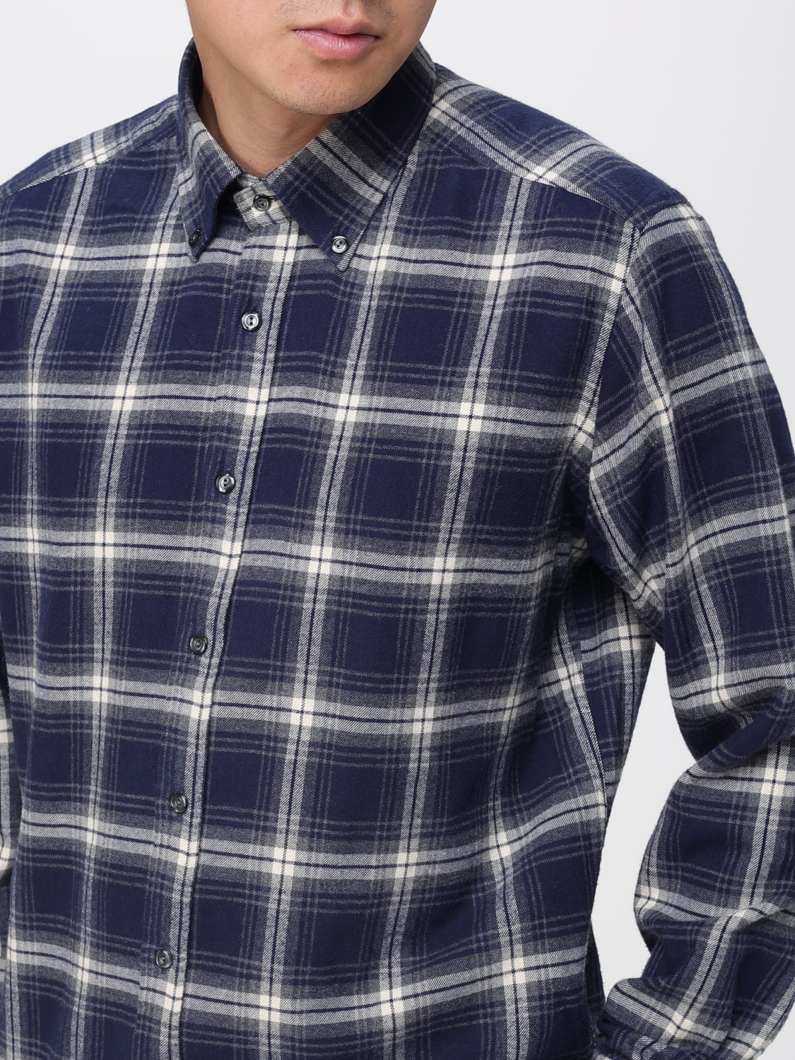 TINTORIA MATTEI SHIRT: Shirt men Tintoria Mattei, Blue - Img 3