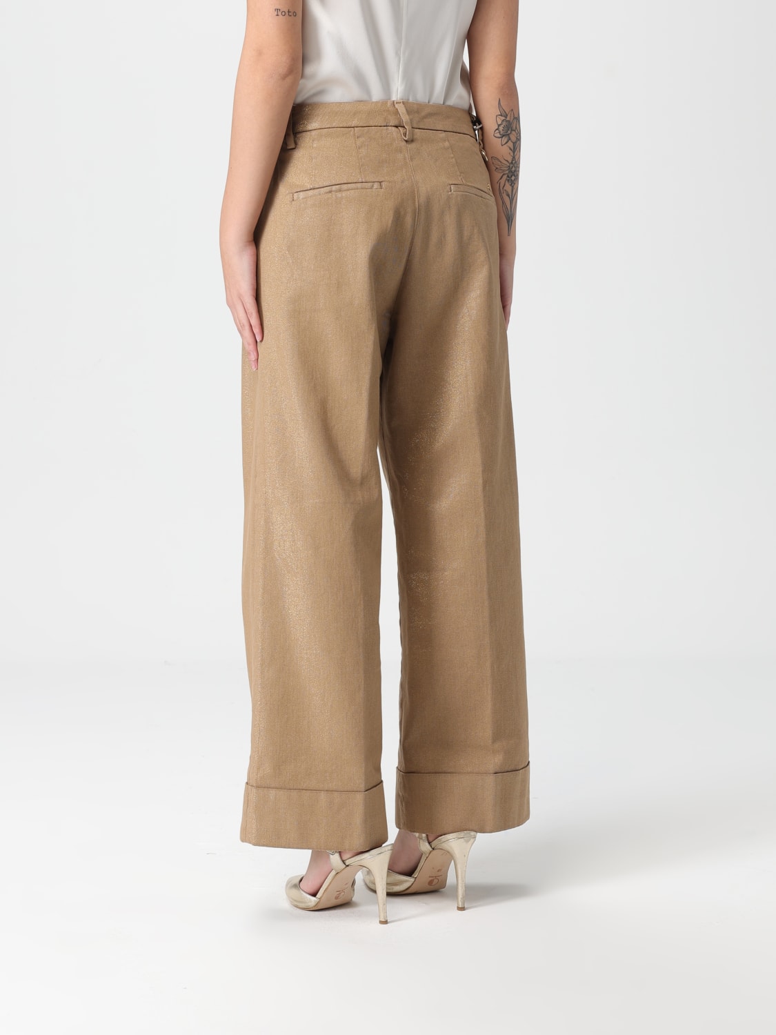MASON'S PANTS: Pants woman Mason's, Beige - Img 2