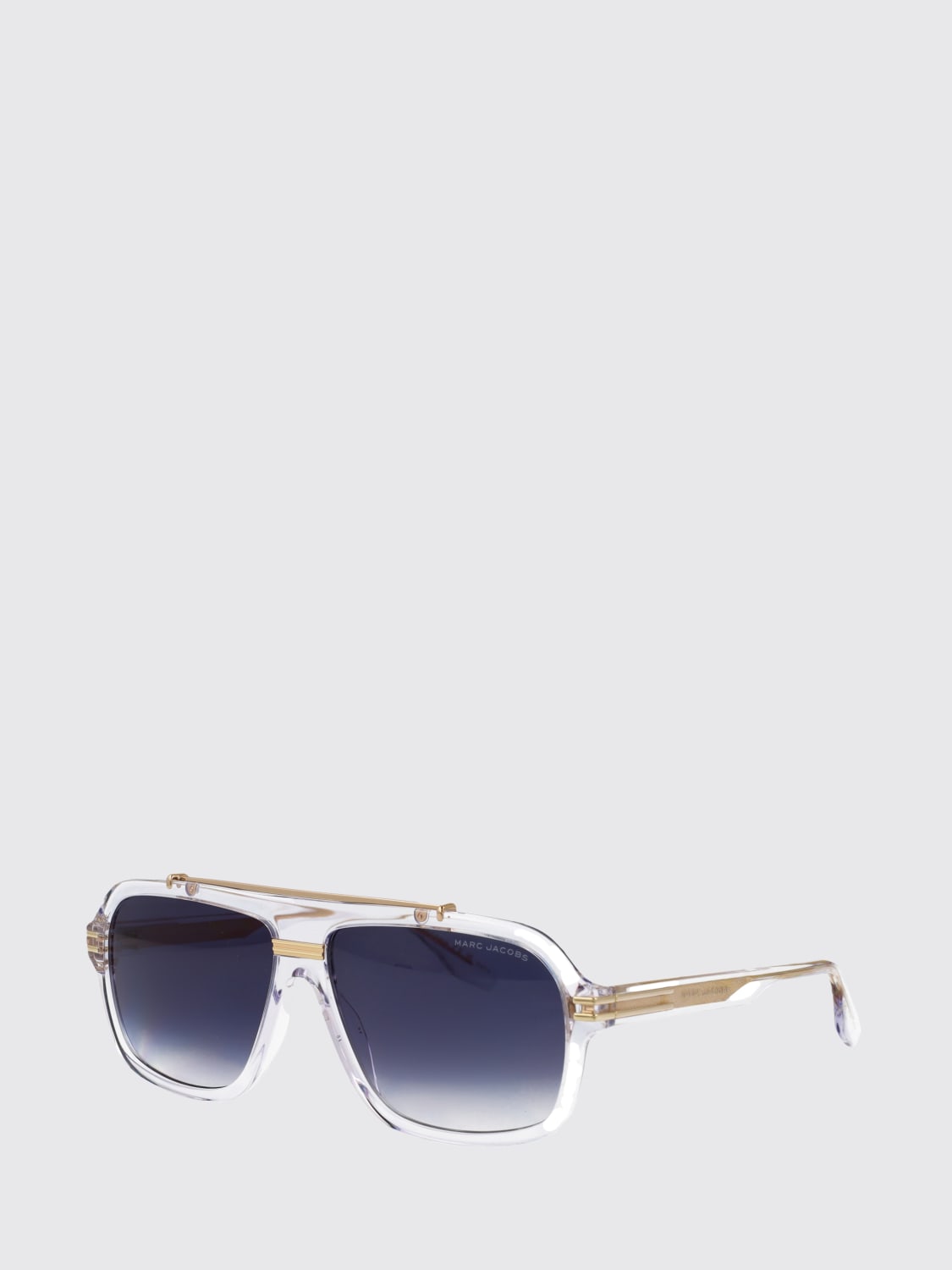 MARC JACOBS SUNGLASSES: Sunglasses men Marc Jacobs, Transparent - Img 1
