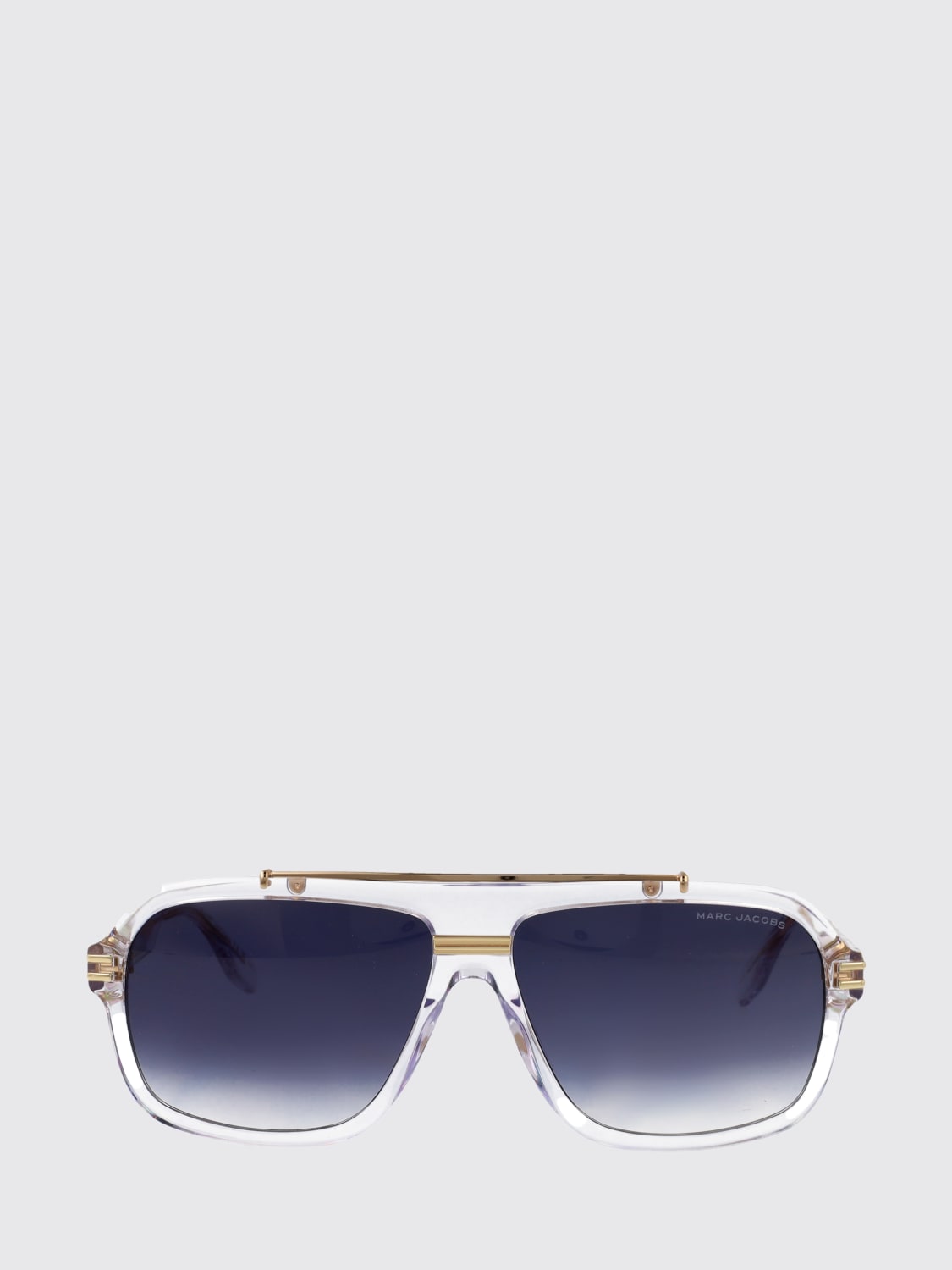 MARC JACOBS SUNGLASSES: Sunglasses men Marc Jacobs, Transparent - Img 2