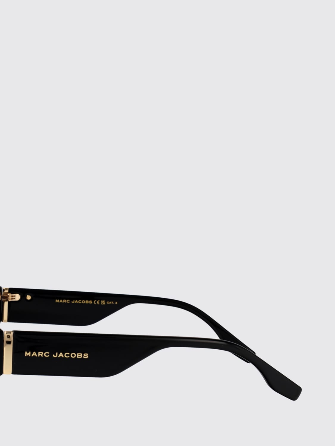 MARC JACOBS SUNGLASSES: Sunglasses men Marc Jacobs, Black - Img 3
