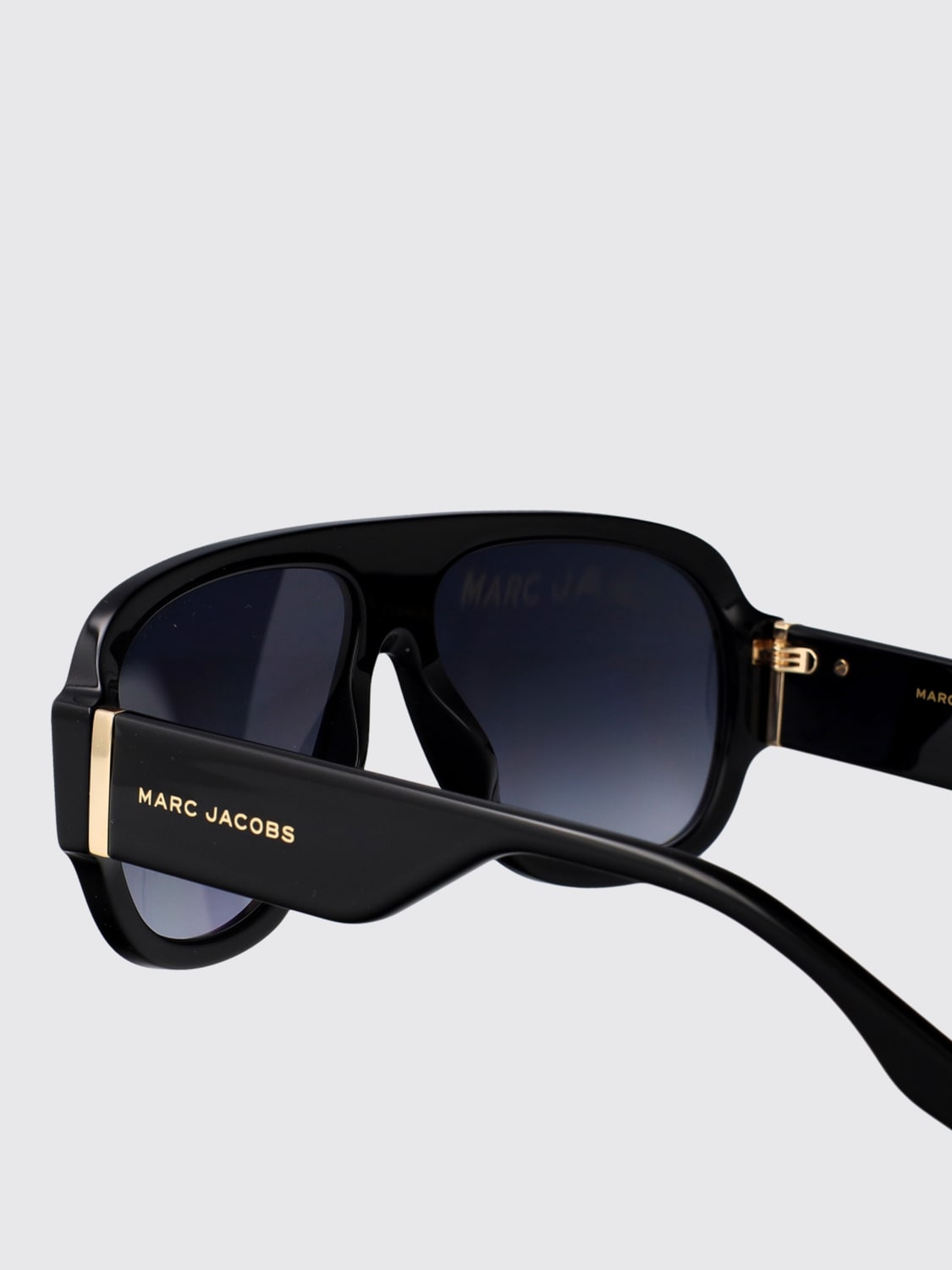 MARC JACOBS SUNGLASSES: Sunglasses men Marc Jacobs, Black - Img 4