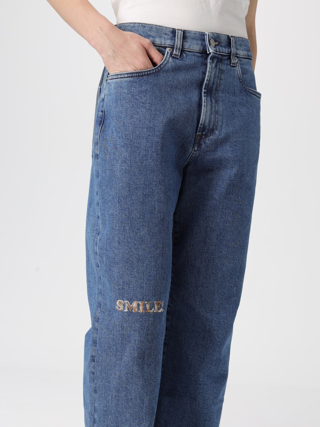 JOSHUA SANDERS JEANS: Jeans woman Joshua Sanders, Gnawed Blue - Img 3