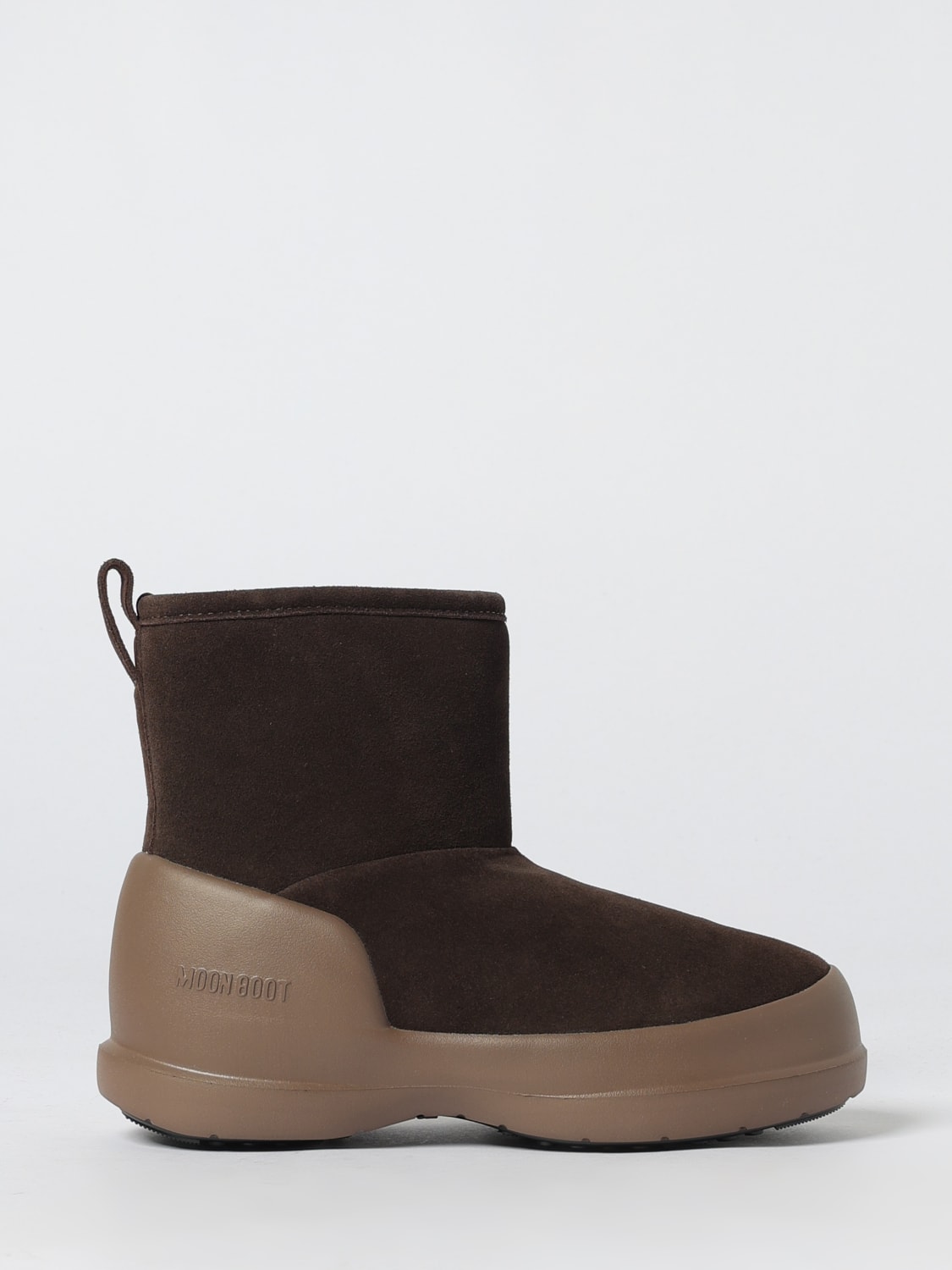 MOON BOOT BOOTS: Flat ankle boot woman Moon Boot, Earth - Img 1