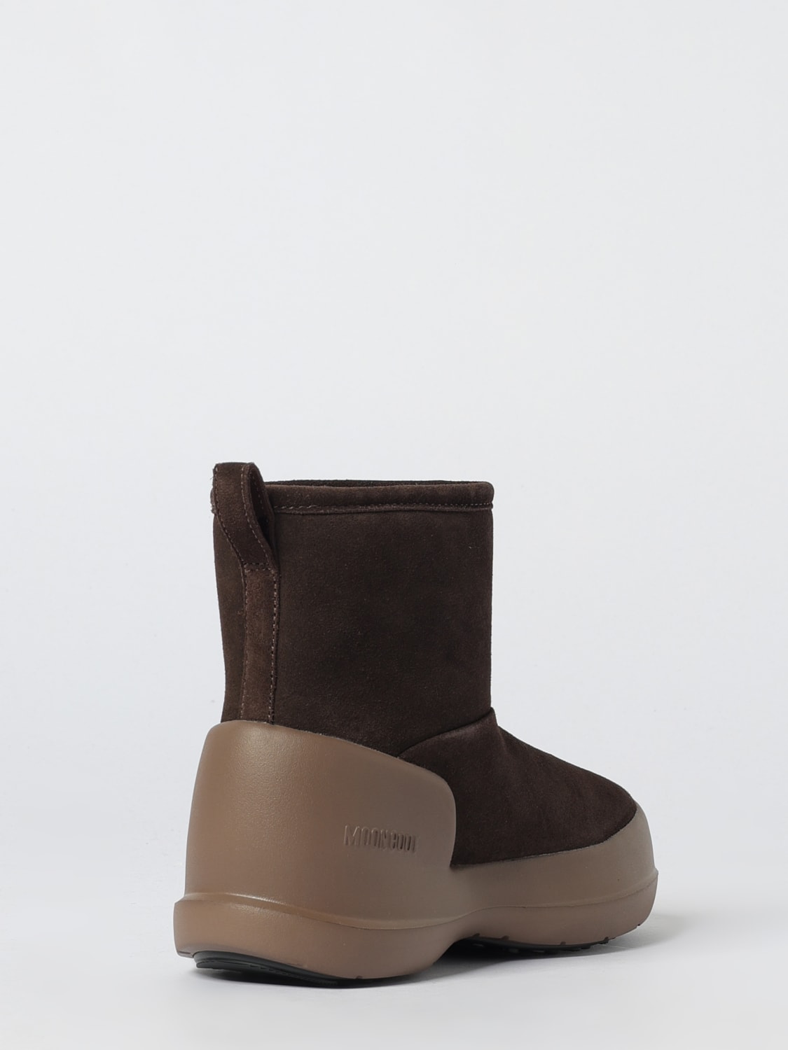 MOON BOOT BOOTS: Flat ankle boot woman Moon Boot, Earth - Img 3