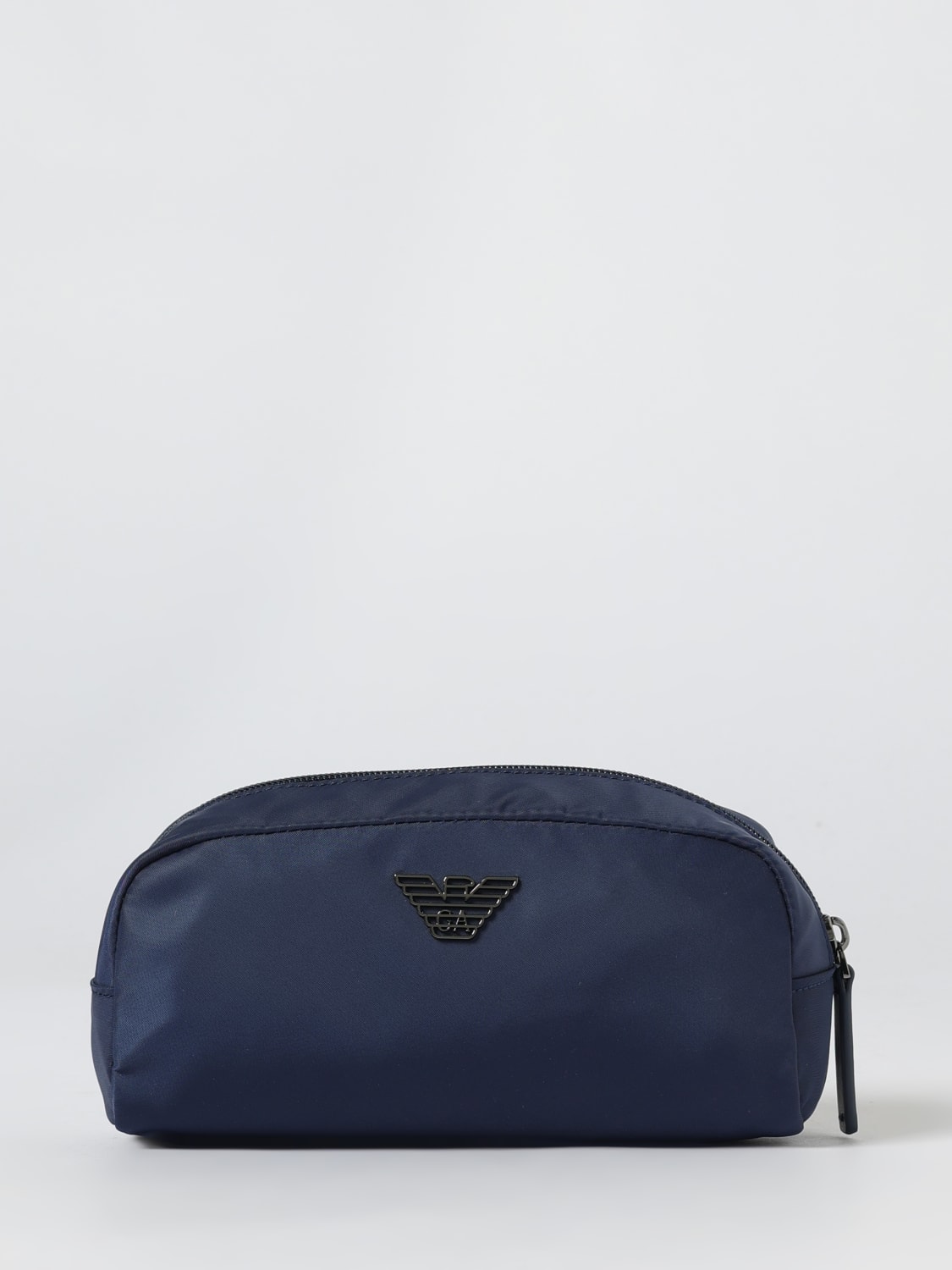 EMPORIO ARMANI BEAUTY ACCESSORIES: Cosmetic case men Emporio Armani, Blue - Img 1