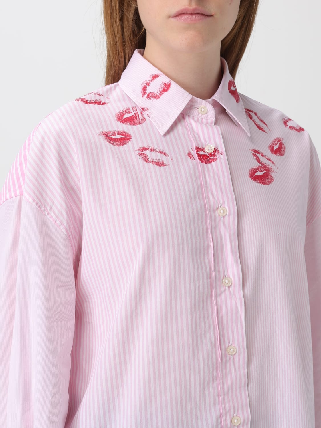 JOSHUA SANDERS CHEMISE: Chemise femme Joshua Sanders, Rose - Img 4