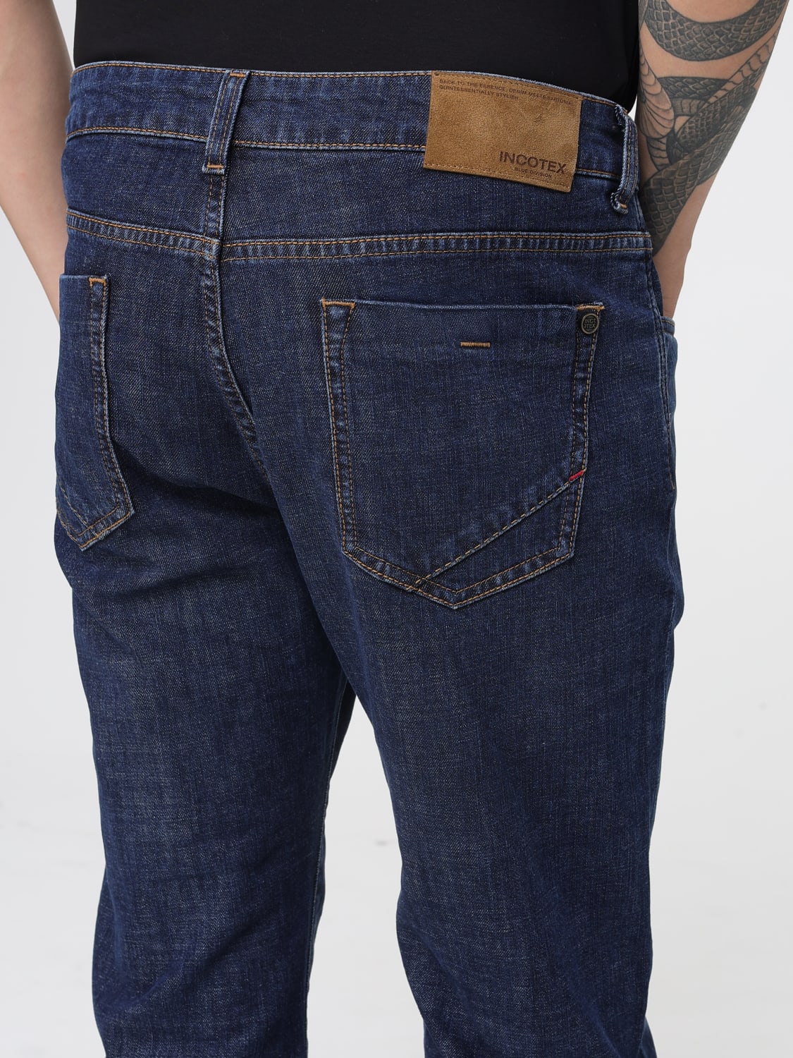 INCOTEX JEANS: Jeans men Incotex, Denim - Img 3