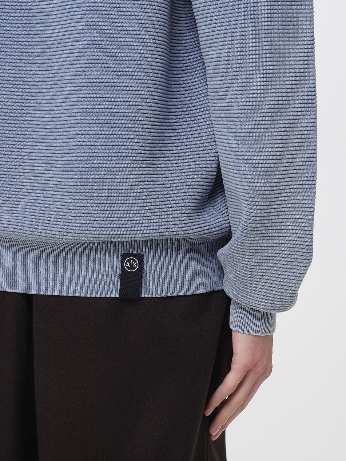 ARMANI EXCHANGE SWEATER: Sweater men Armani Exchange, Gnawed Blue - Img 3