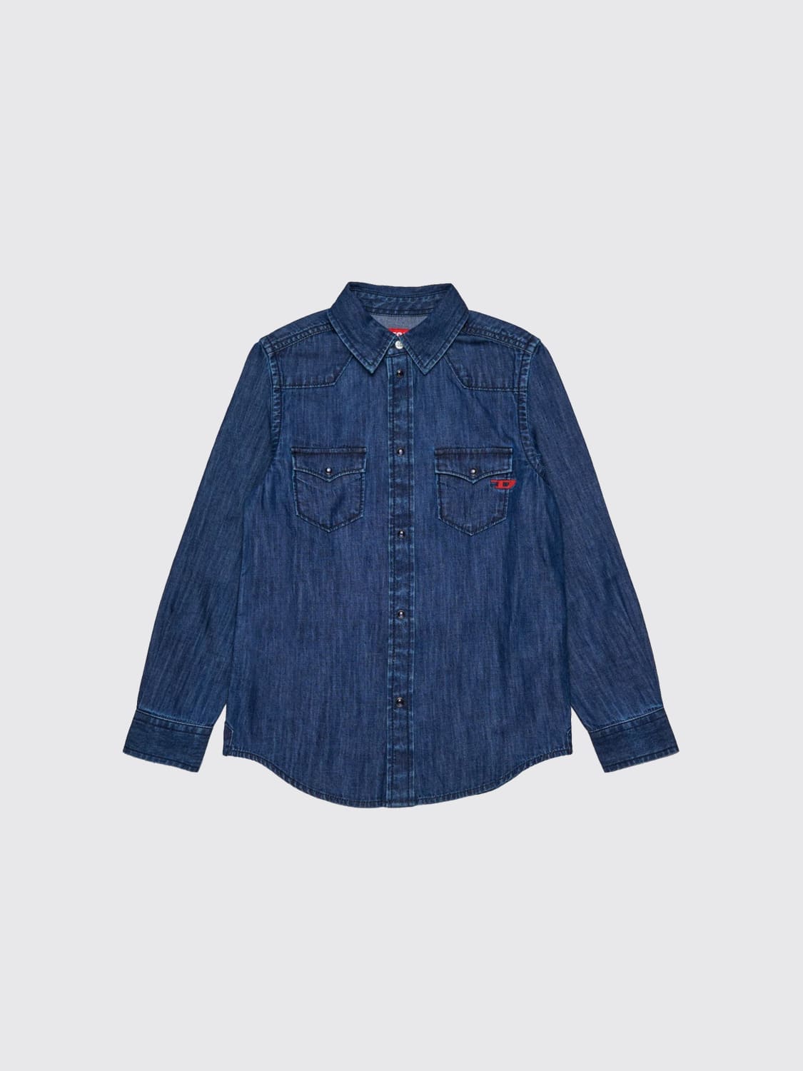 DIESEL SHIRT: Shirt kids Diesel, Denim - Img 1