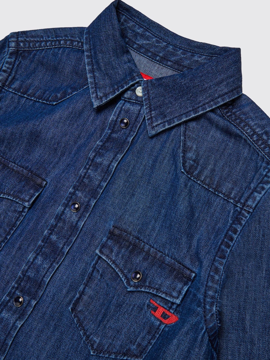 DIESEL SHIRT: Shirt kids Diesel, Denim - Img 3
