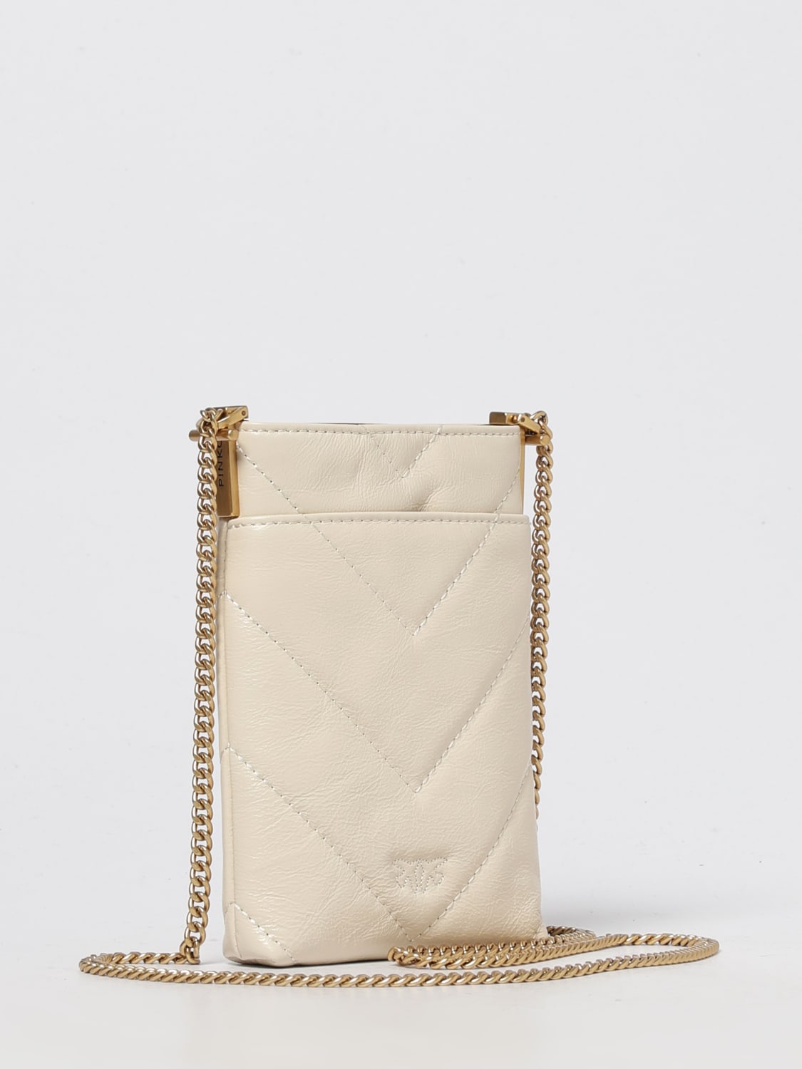 PINKO ACCESSOIRES TECH: Sac à main femme Pinko, Blanc - Img 2