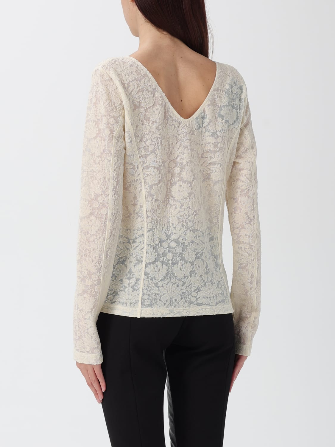 PINKO SWEATER: Sweater woman Pinko, White - Img 2