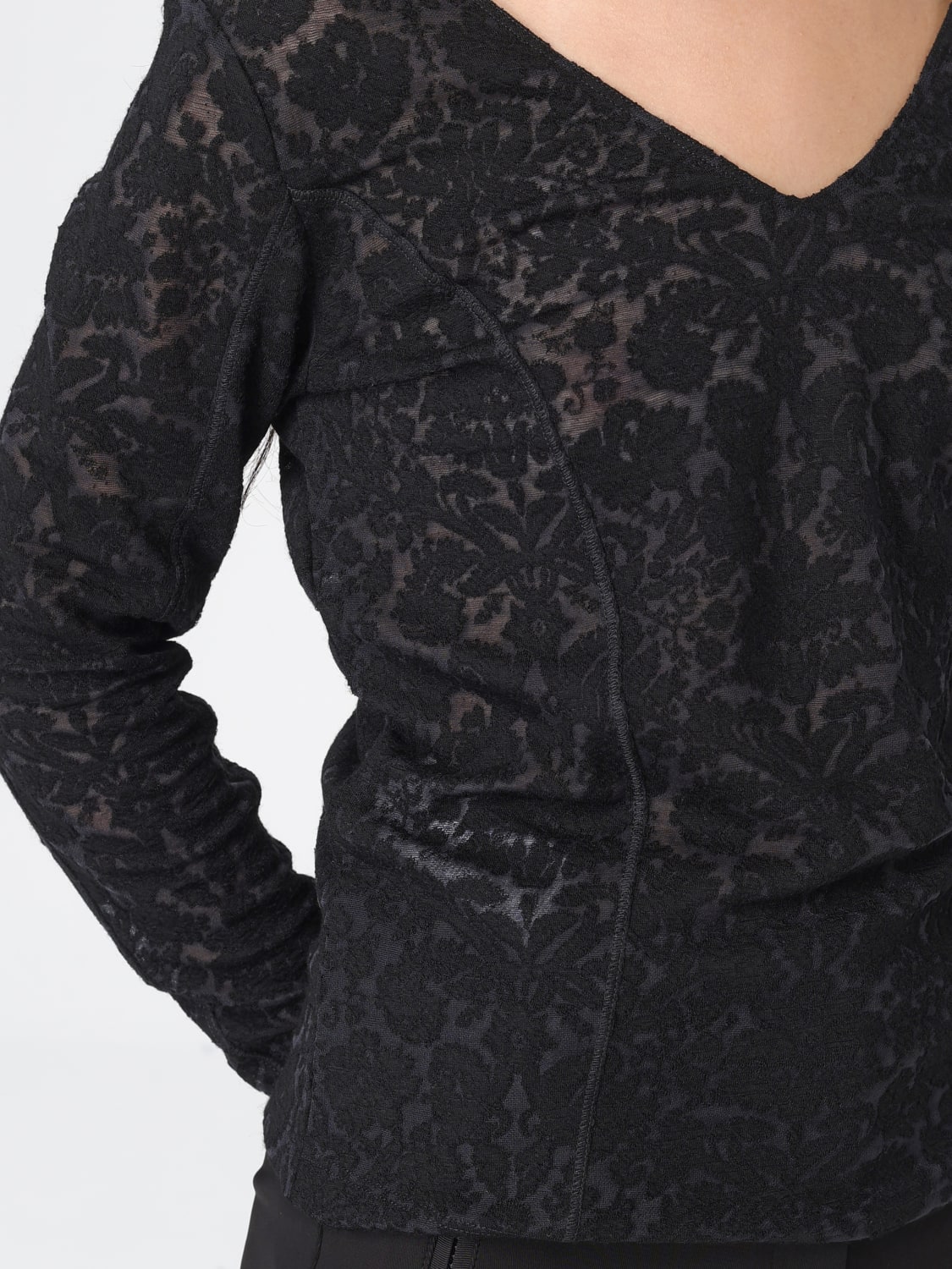 PINKO SWEATER: Sweater woman Pinko, Black - Img 3