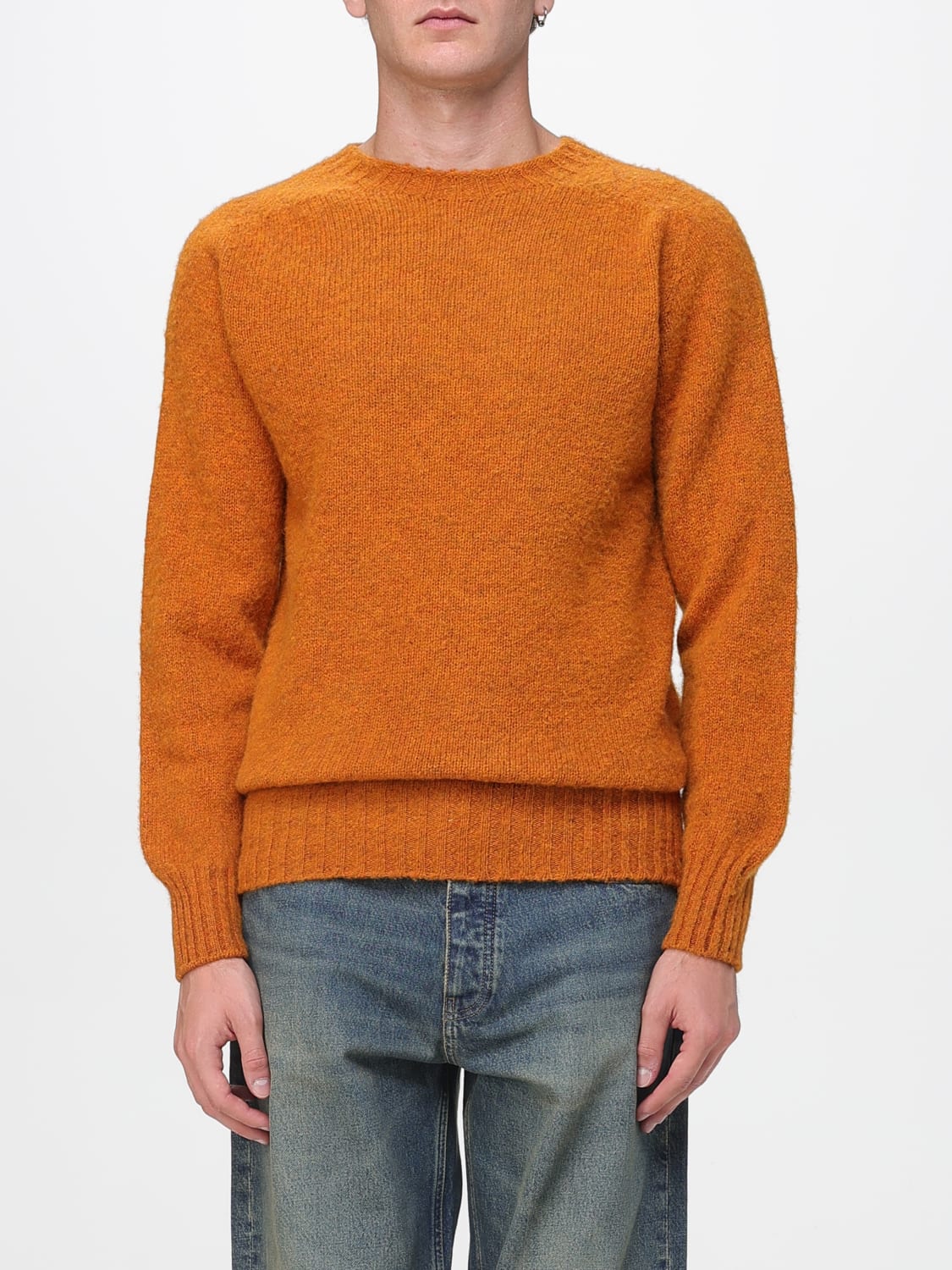 HOWLIN PULL: Pull homme Howlin, Orange - Img 1
