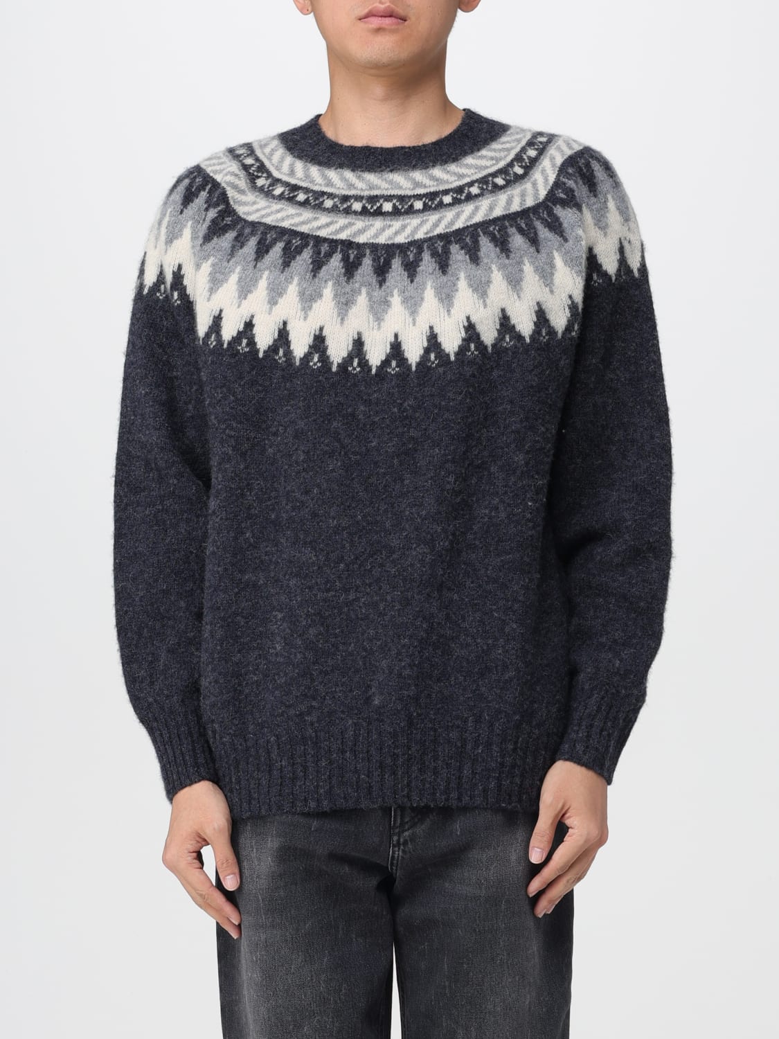 HOWLIN PULLOVER: Pullover herren Howlin, Grau - Img 1