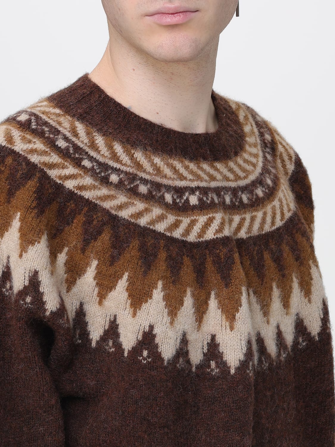 HOWLIN SWEATER: Sweater men Howlin, Brown - Img 3