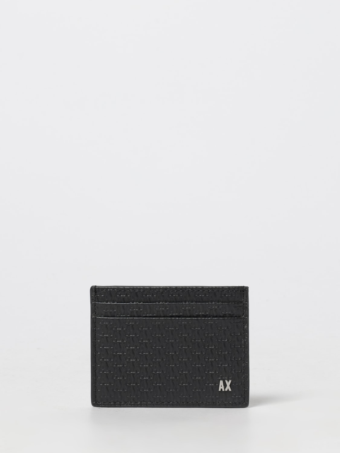 ARMANI EXCHANGE 钱包: 包 男士 Armani Exchange, 黑色 - Img 1