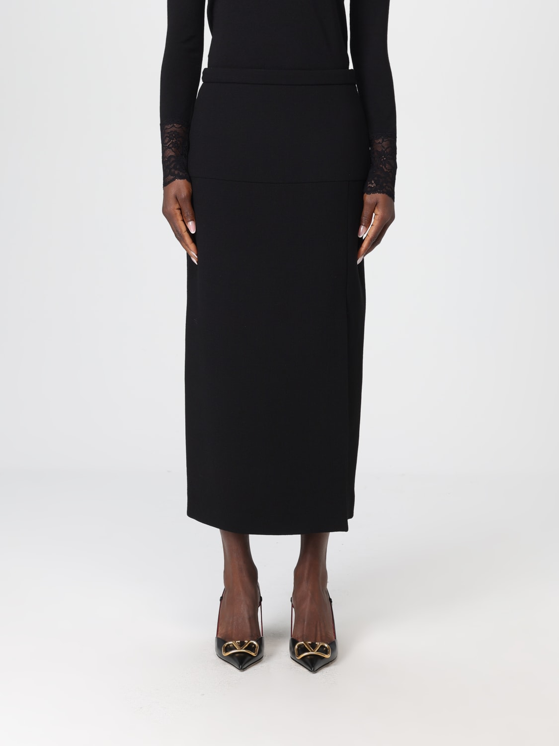 VALENTINO SKIRT: Skirt woman Valentino, Black - Img 1