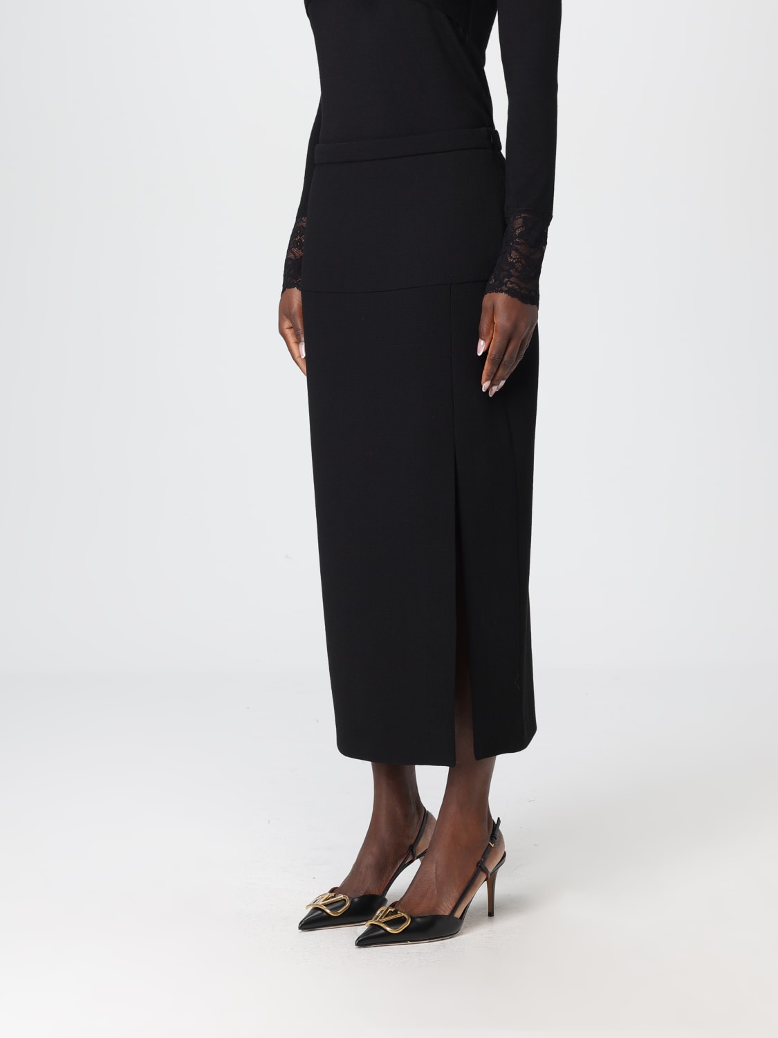 VALENTINO SKIRT: Skirt woman Valentino, Black - Img 4