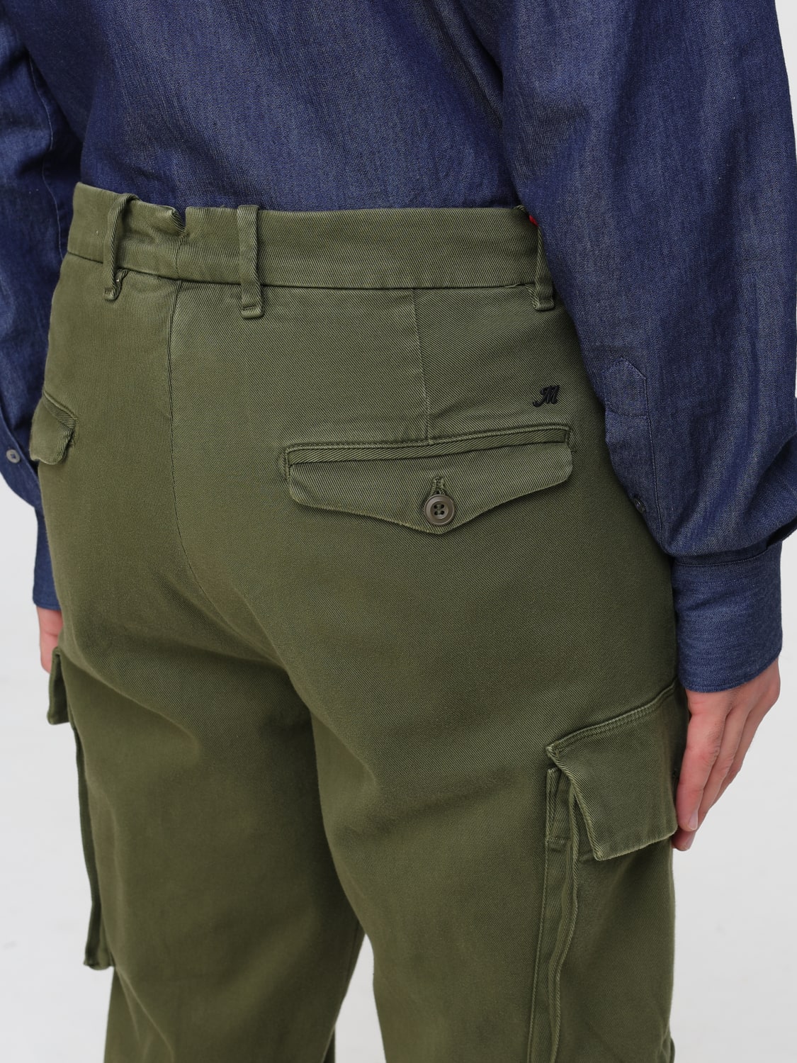 MASON'S PANTS: Pants men Mason's, Green - Img 3