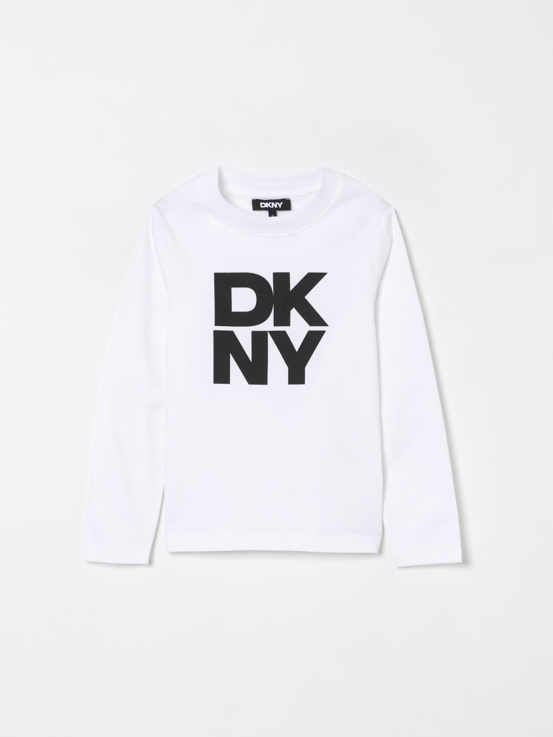 DKNY T恤: T恤 儿童 Dkny, 白色 - Img 1