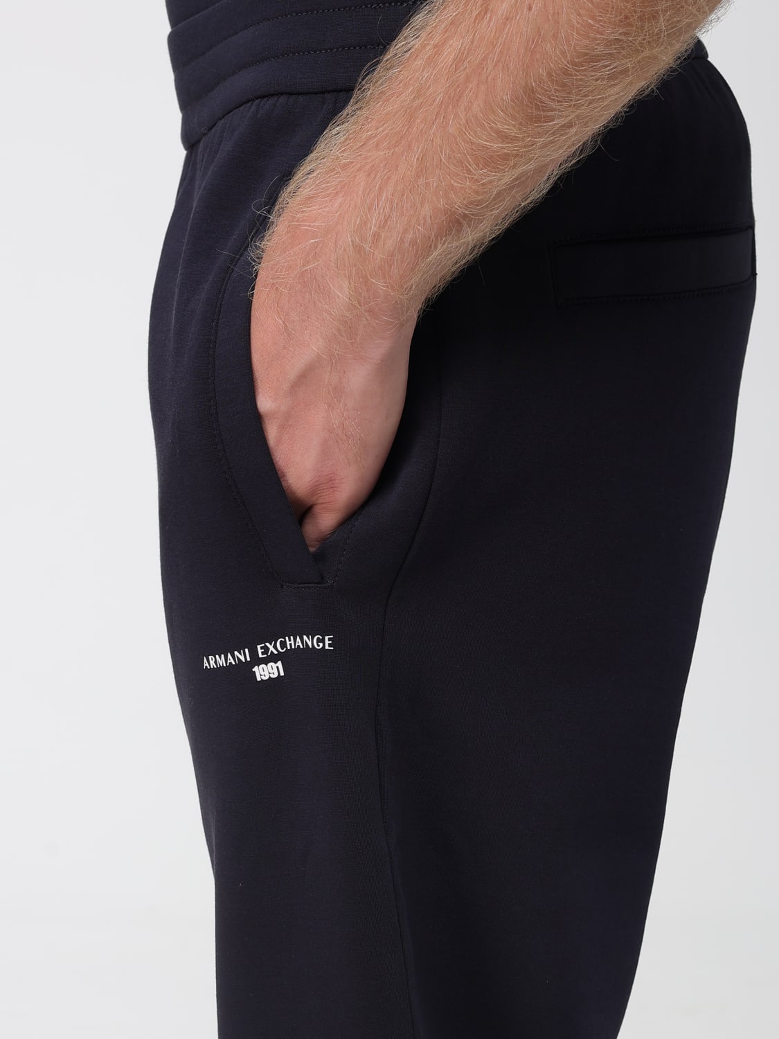 ARMANI EXCHANGE PANTS: Pants men Armani Exchange, Navy - Img 3