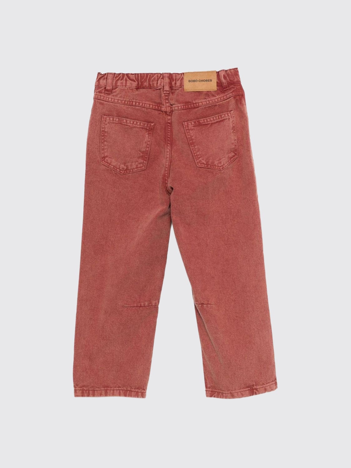 BOBO CHOSES PANTALON: Pantalon enfant Bobo Choses, Bordeaux - Img 2