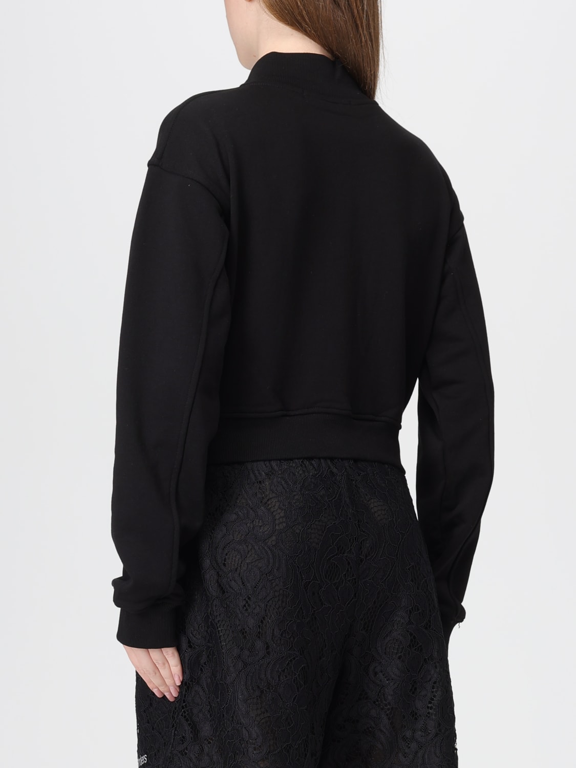 JOSHUA SANDERS SWEATSHIRT: Sweatshirt woman Joshua Sanders, Black - Img 2