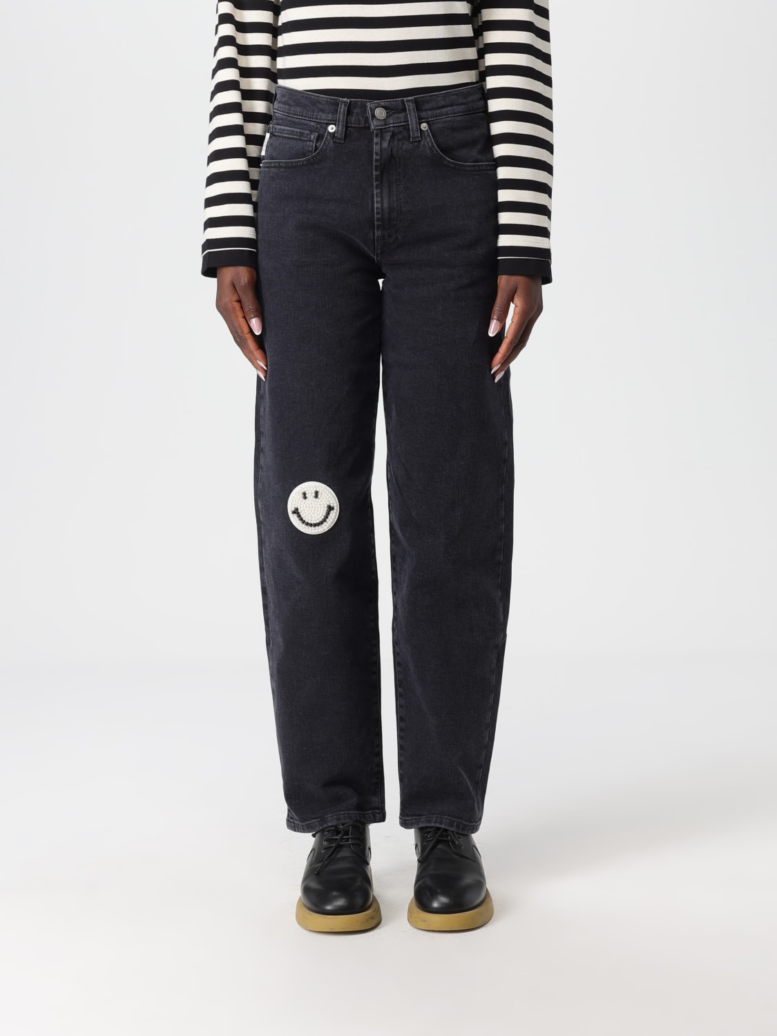 JOSHUA SANDERS JEANS: Jeans woman Joshua Sanders, Black - Img 1