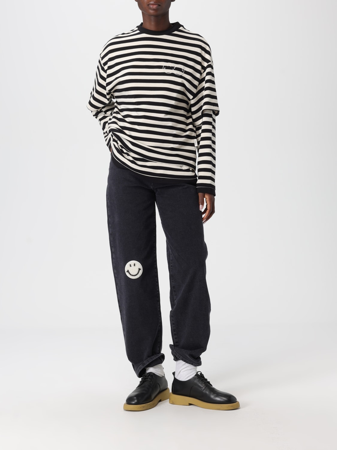 JOSHUA SANDERS JEANS: Jeans woman Joshua Sanders, Black - Img 2