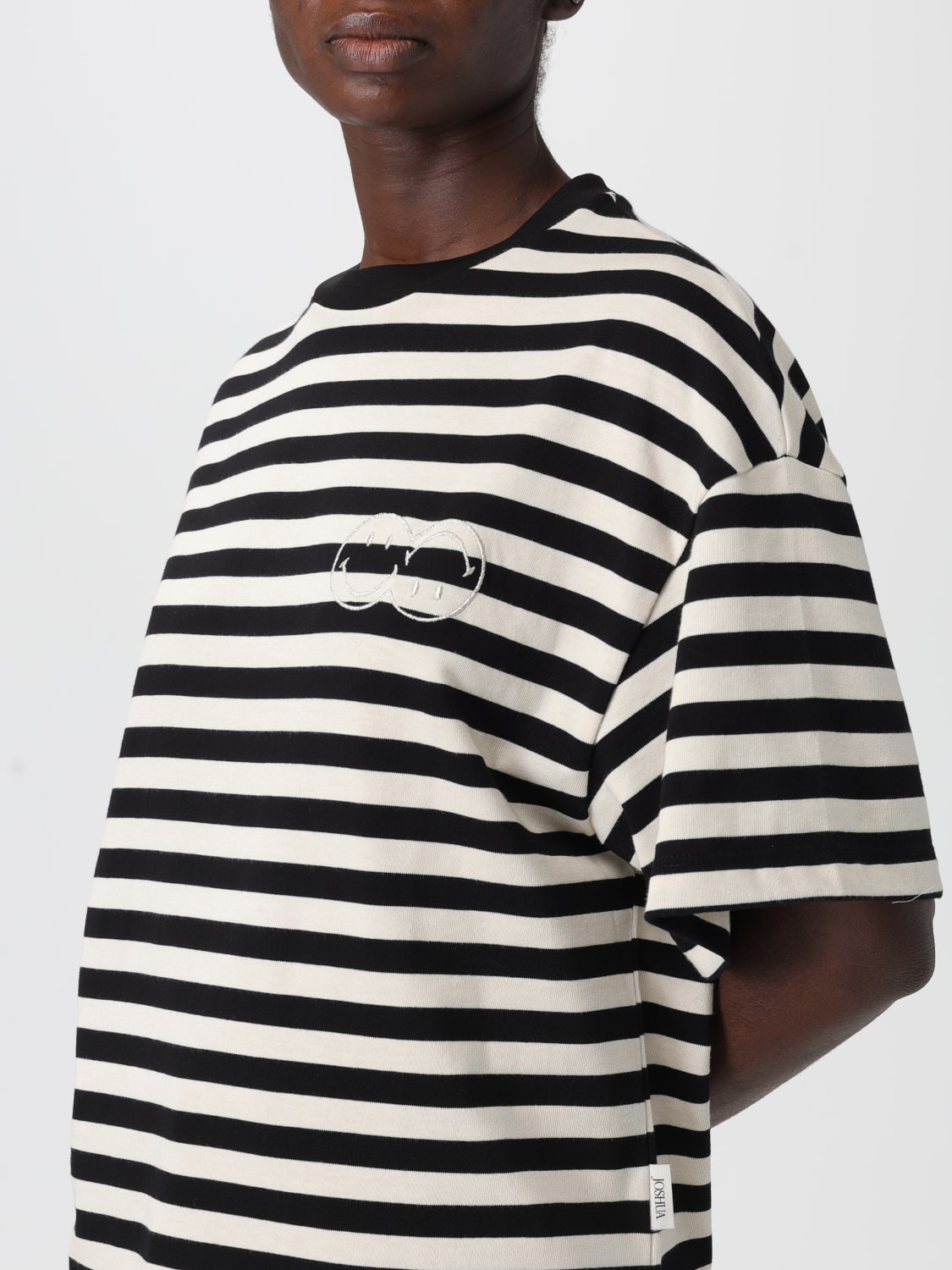 JOSHUA SANDERS T-SHIRT: T-shirt damen Joshua Sanders, Schwarz - Img 3