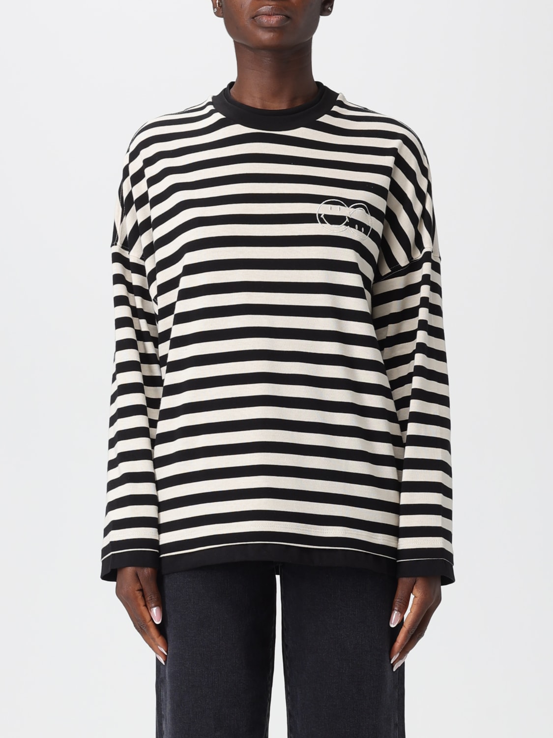 JOSHUA SANDERS SWEATSHIRT: Sweatshirt damen Joshua Sanders, Schwarz - Img 1