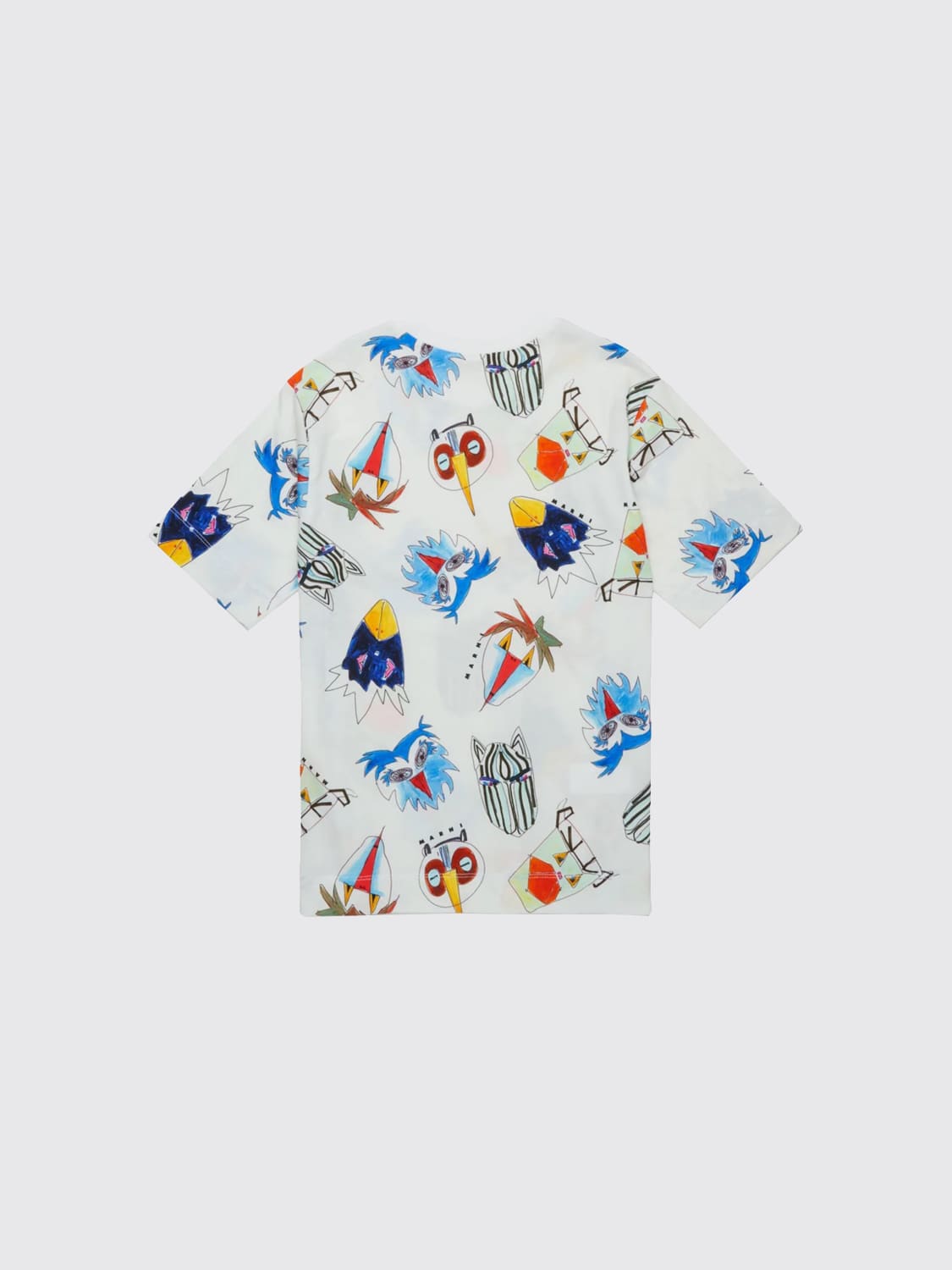 MARNI CAMISETA: Camiseta niños Marni, Crema - Img 2