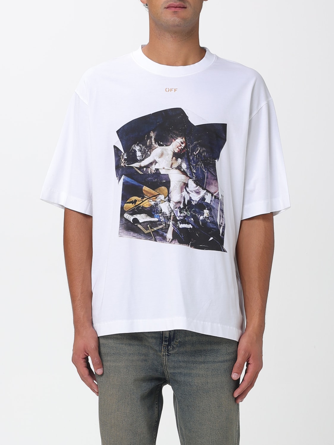 OFF-WHITE T-SHIRT: T-shirt men Off-white, White - Img 1