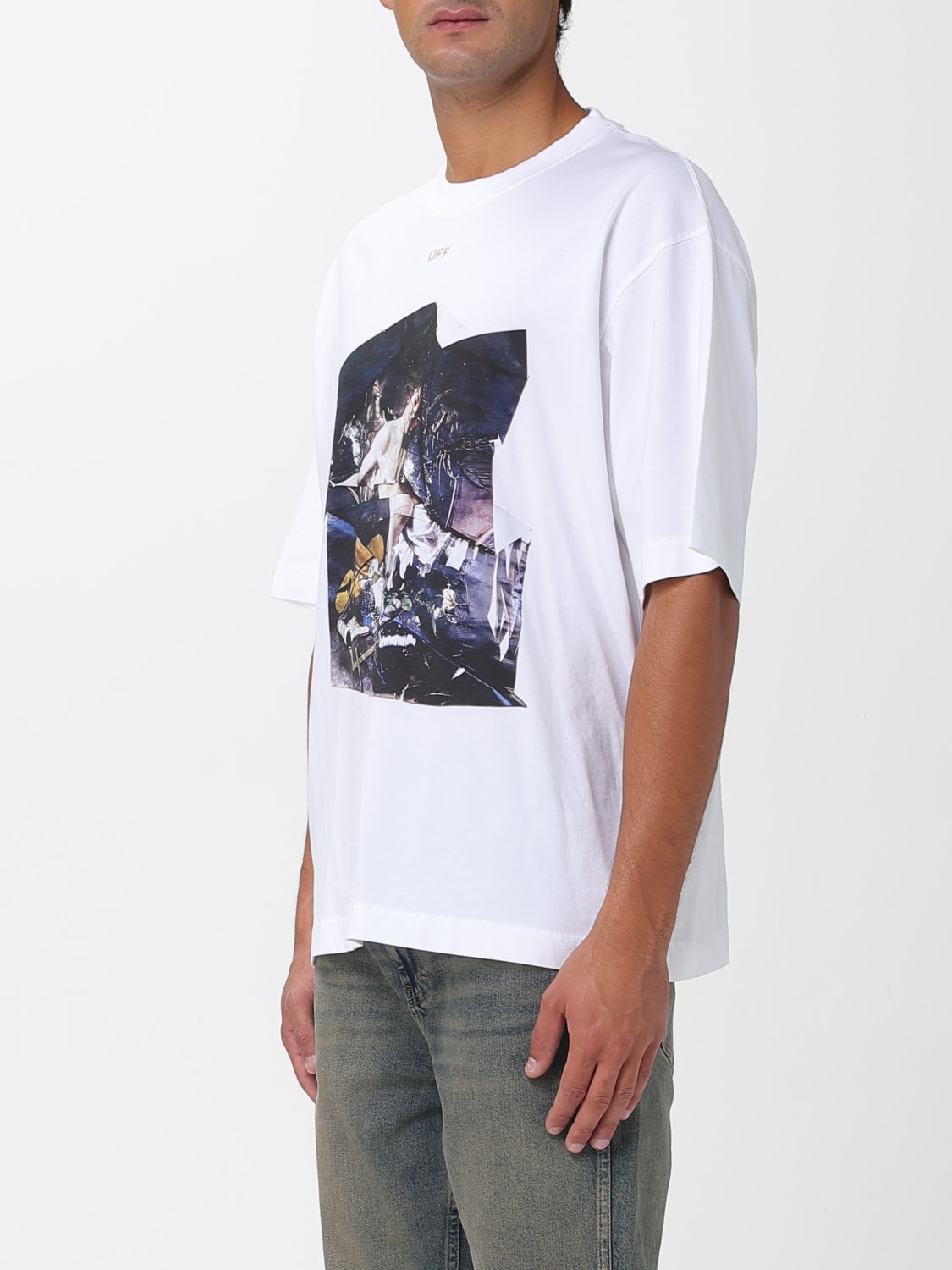 OFF-WHITE T-SHIRT: T-shirt men Off-white, White - Img 4