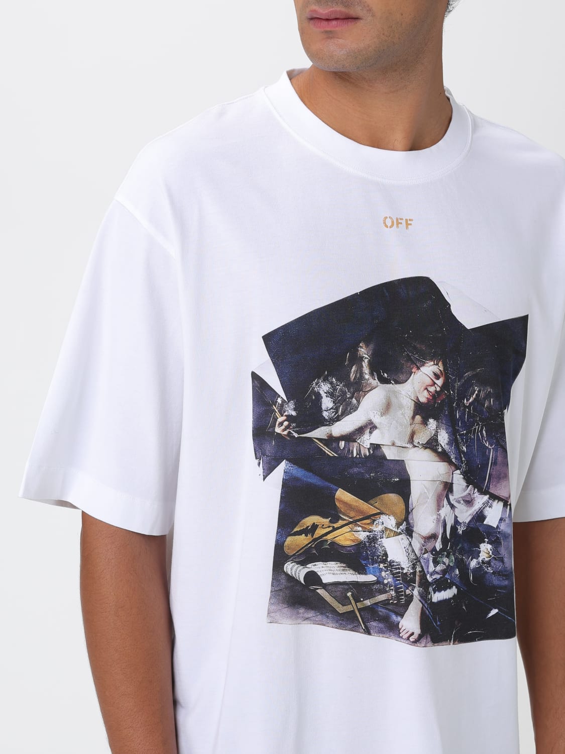 OFF-WHITE T-SHIRT: T-shirt men Off-white, White - Img 5