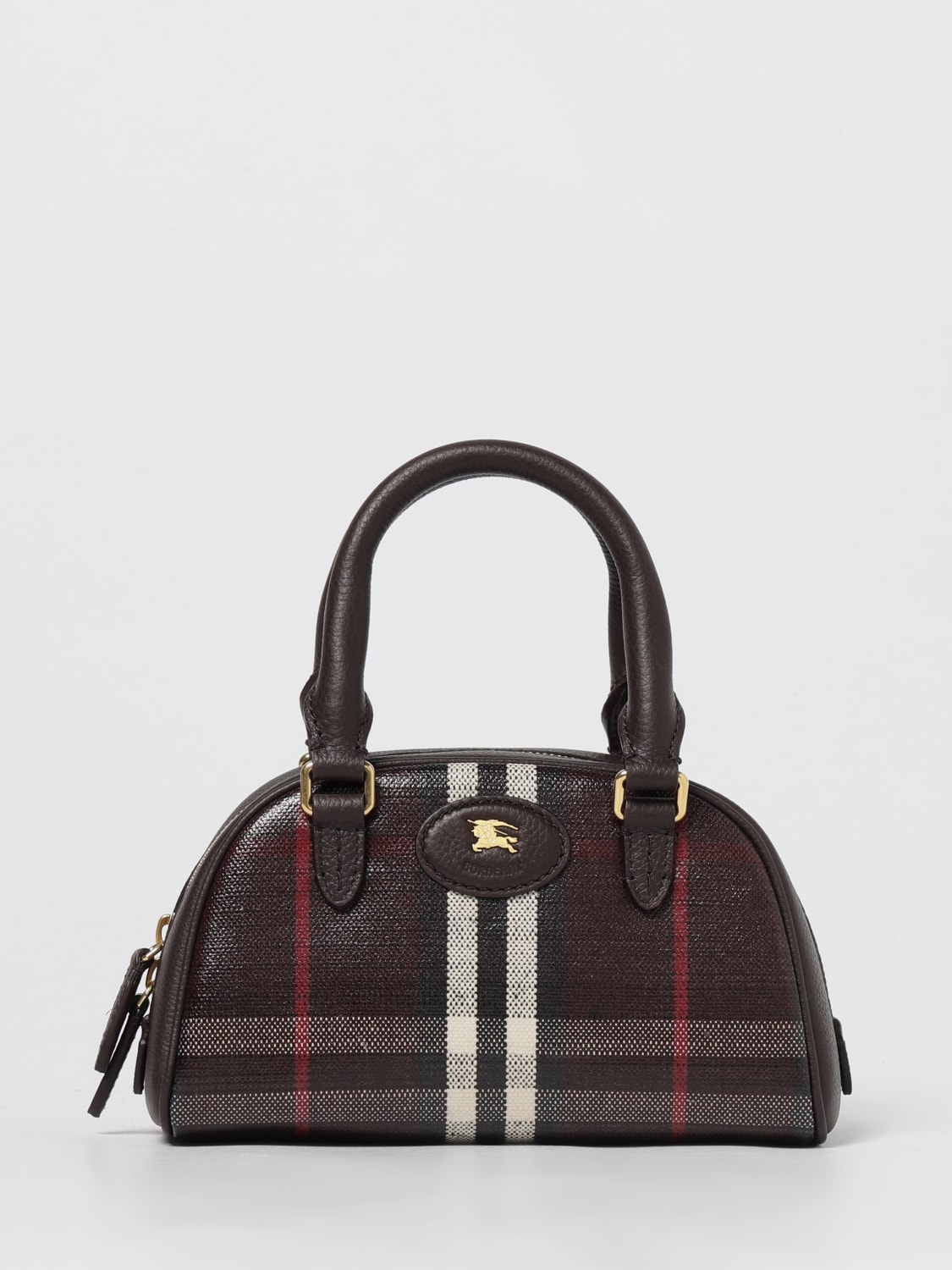 BURBERRY MINI BAG: Crossbody bag woman Burberry, Violet - Img 1