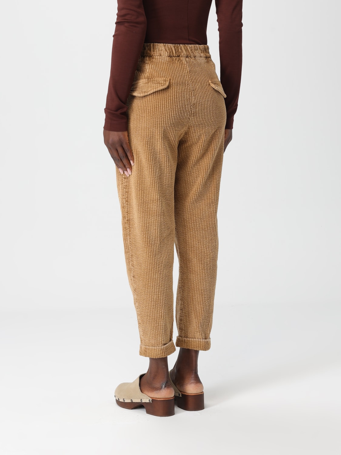 MASON'S PANTS: Pants woman Mason's, Beige - Img 2