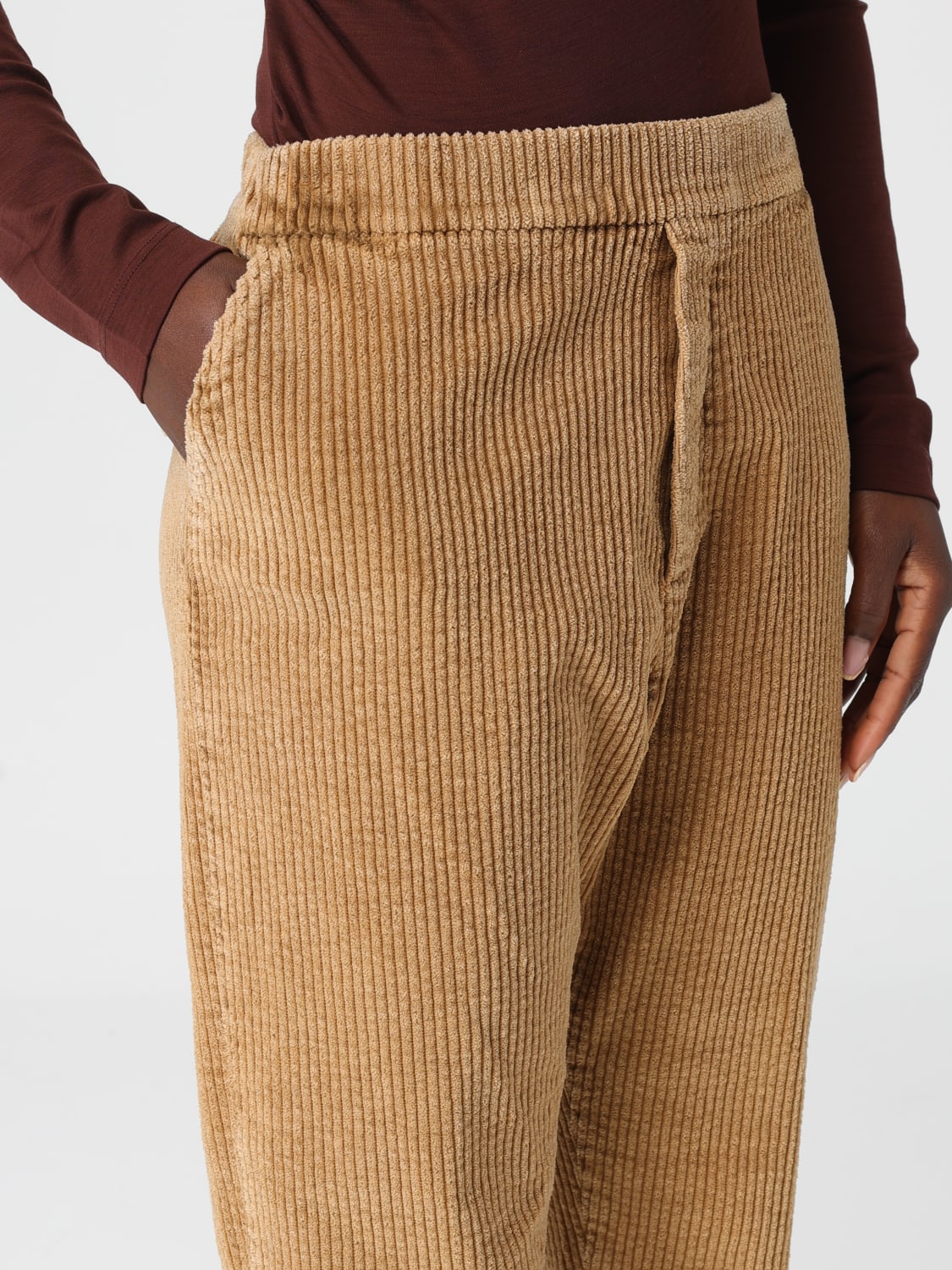 MASON'S PANTS: Pants woman Mason's, Beige - Img 3