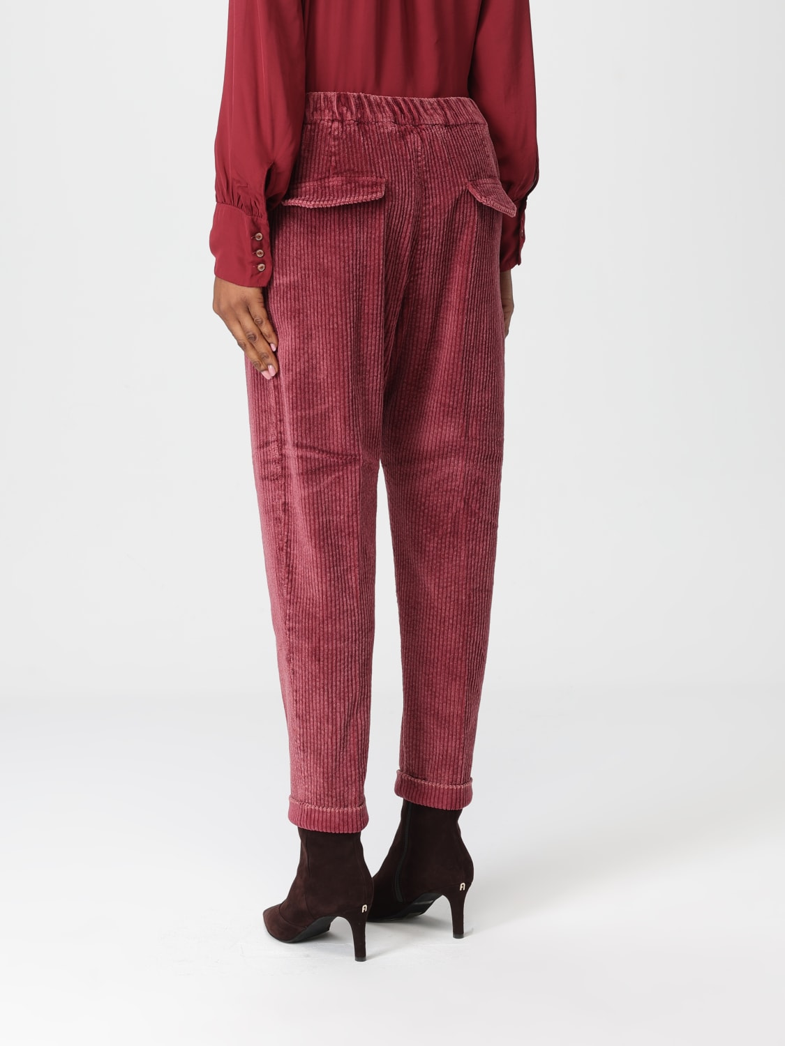 MASON'S PANTS: Pants woman Mason's, Brick Red - Img 2