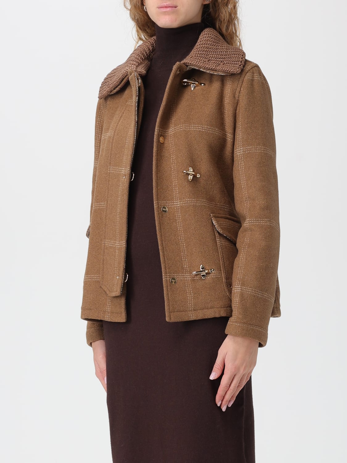 FAY ABRIGO: Americana mujer Fay, Biscocho - Img 3